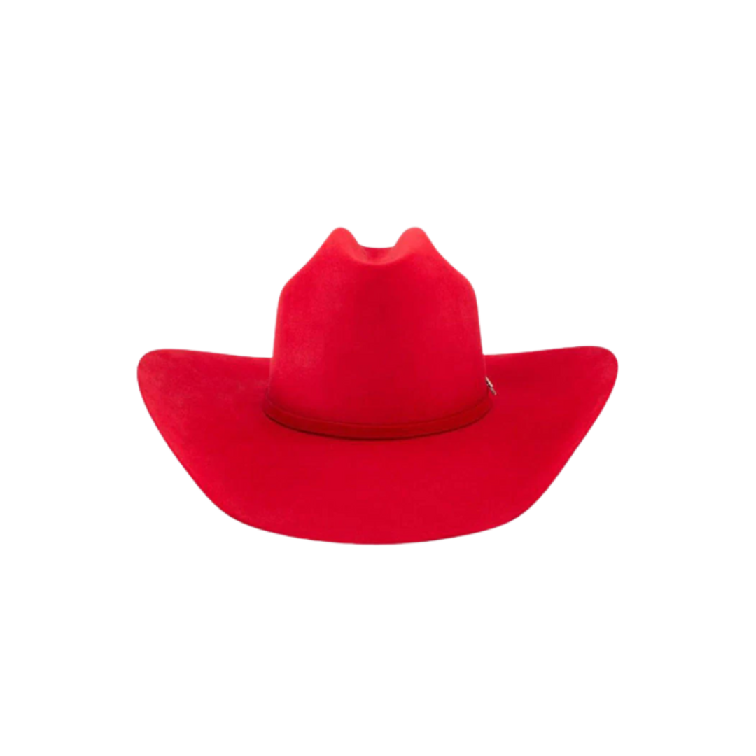 Resistol Men's AC 10X Candy Apple Red Hat