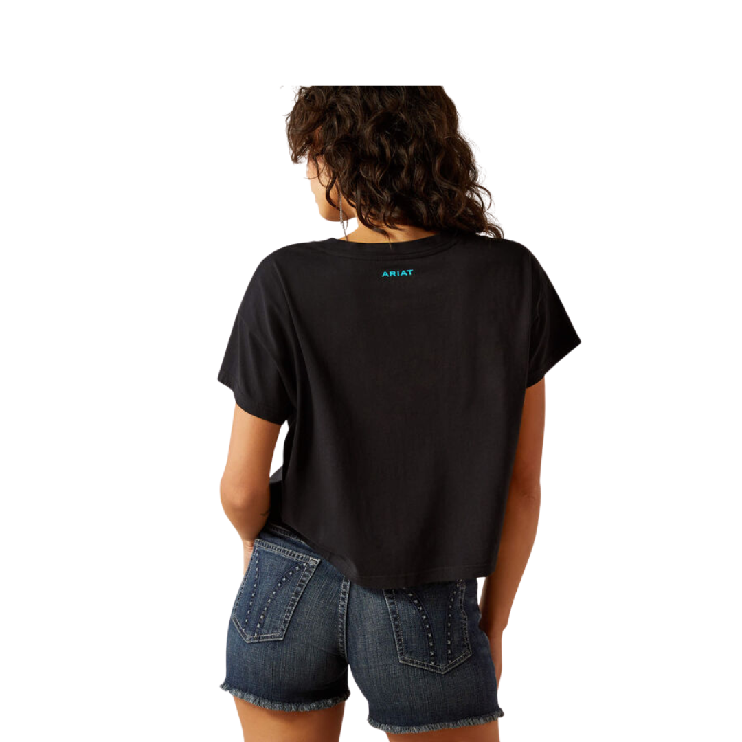 Ariat Women's Take It Easy Tee Black Tee Shirt