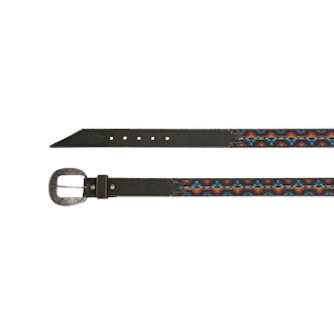 Red Dirt Men's Leather Brown Belt