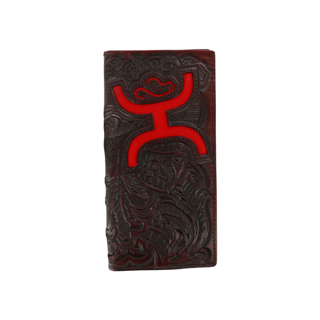 Hooey Men's Signature Rodeo Money Clip Brown Wallet