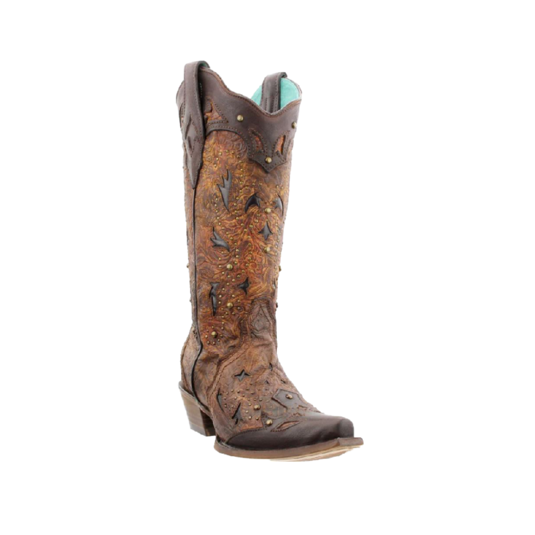Corral Women's Studded Embossed Multicolor Boots