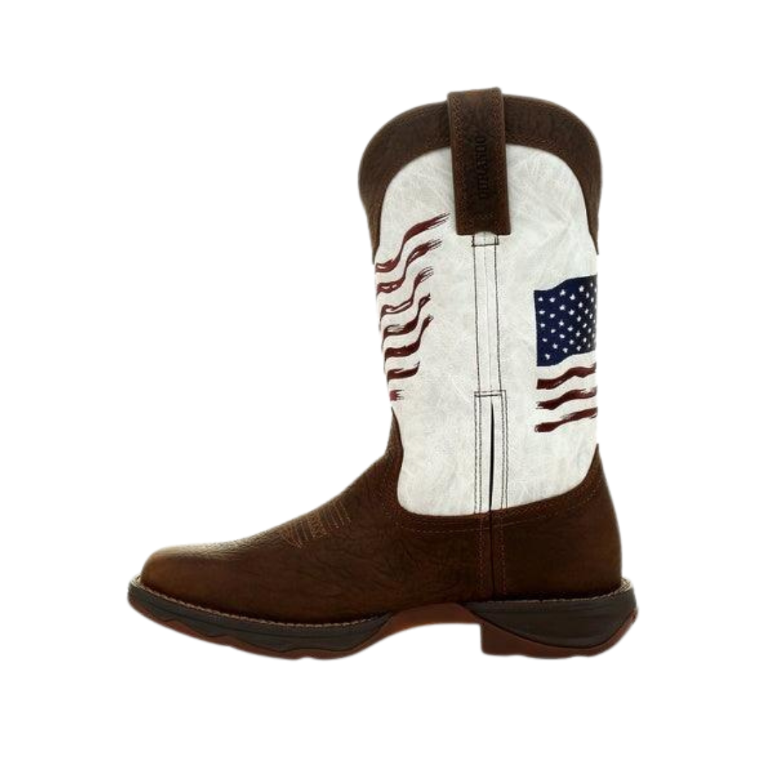 Rocky Boot Women's Durango Rebel Distressed Flag Embroidered Boots