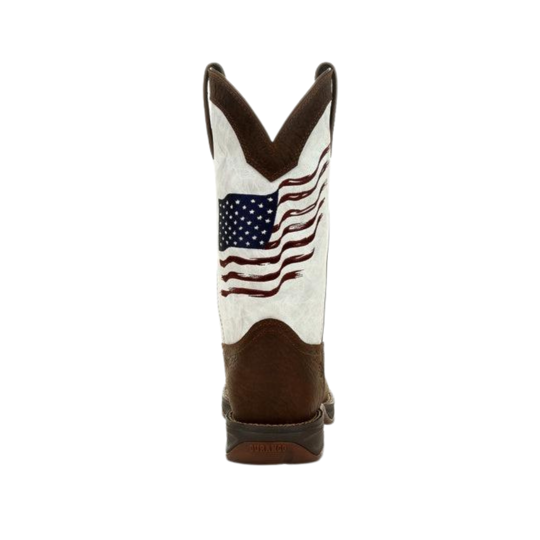 Rocky Boot Women's Durango Rebel Distressed Flag Embroidered Boots