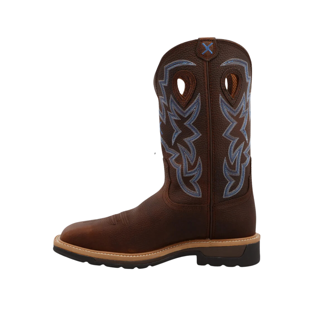 Twisted X Men's Steel Toe Electrical Hazard Brown Boots