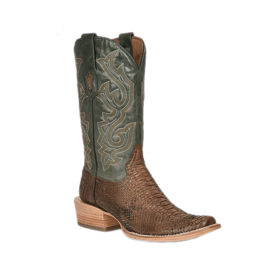 Corral Women's Python Embroidered Green Boots