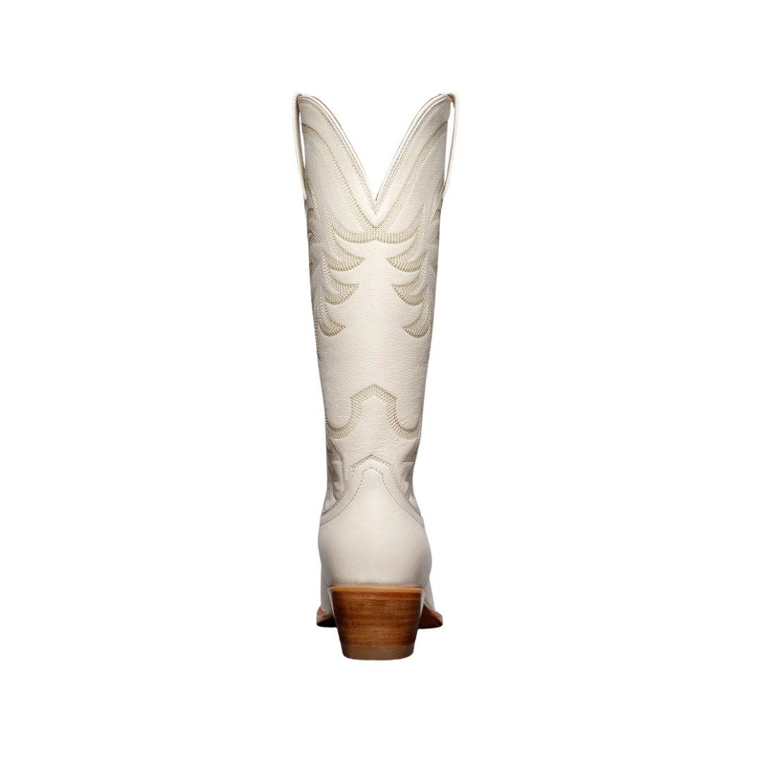 Tecovas Women's The Annie Cowhide White Boots