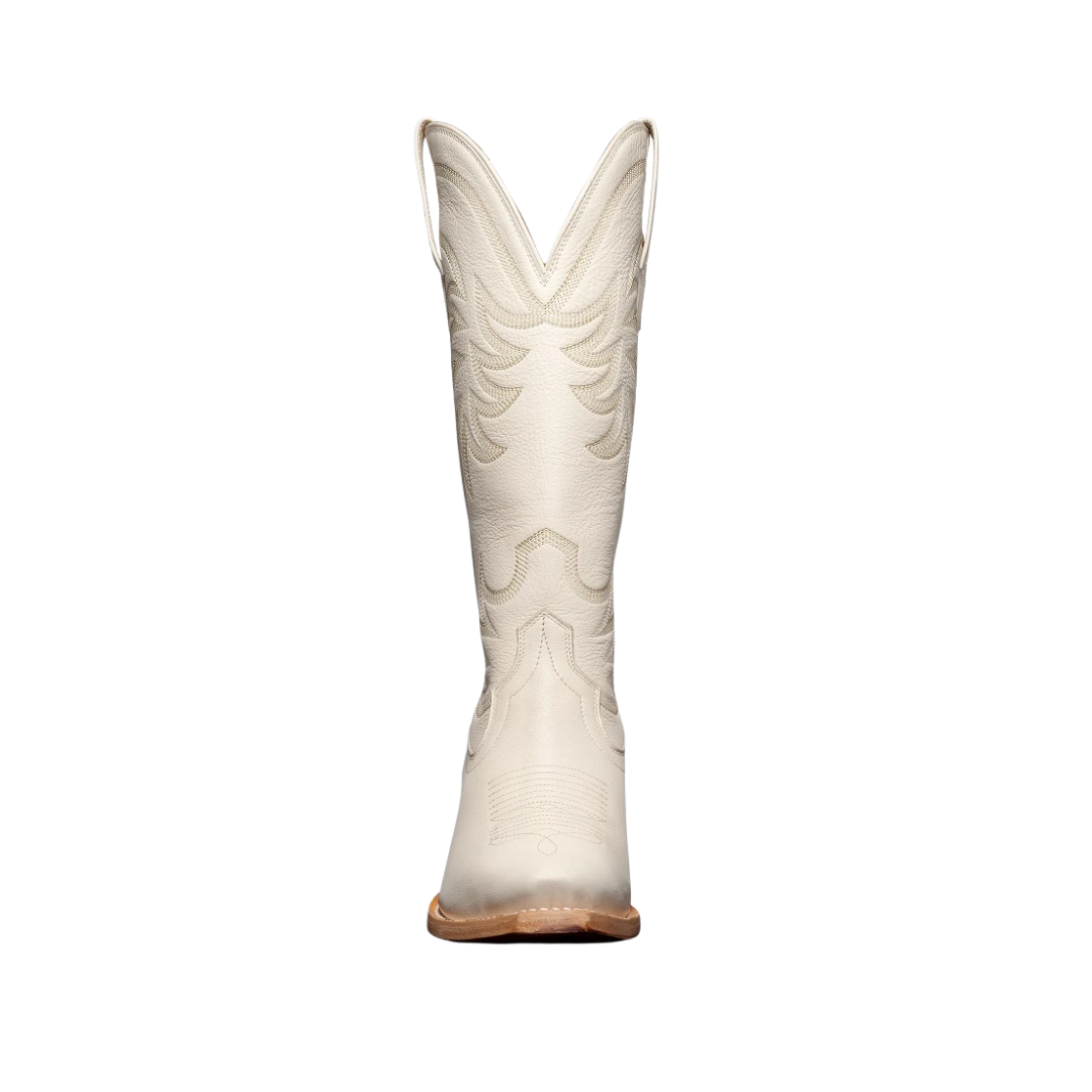 Tecovas Women's The Annie Cowhide White Boots