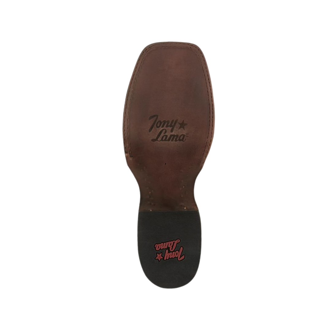 Tony Lama Men's Marfa Caiman Bone Brown Boots