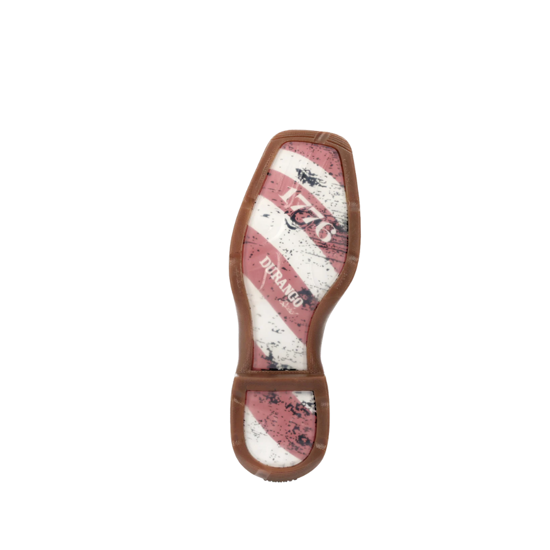 Durango Women's Rebel America 250 Flag Brown Boots