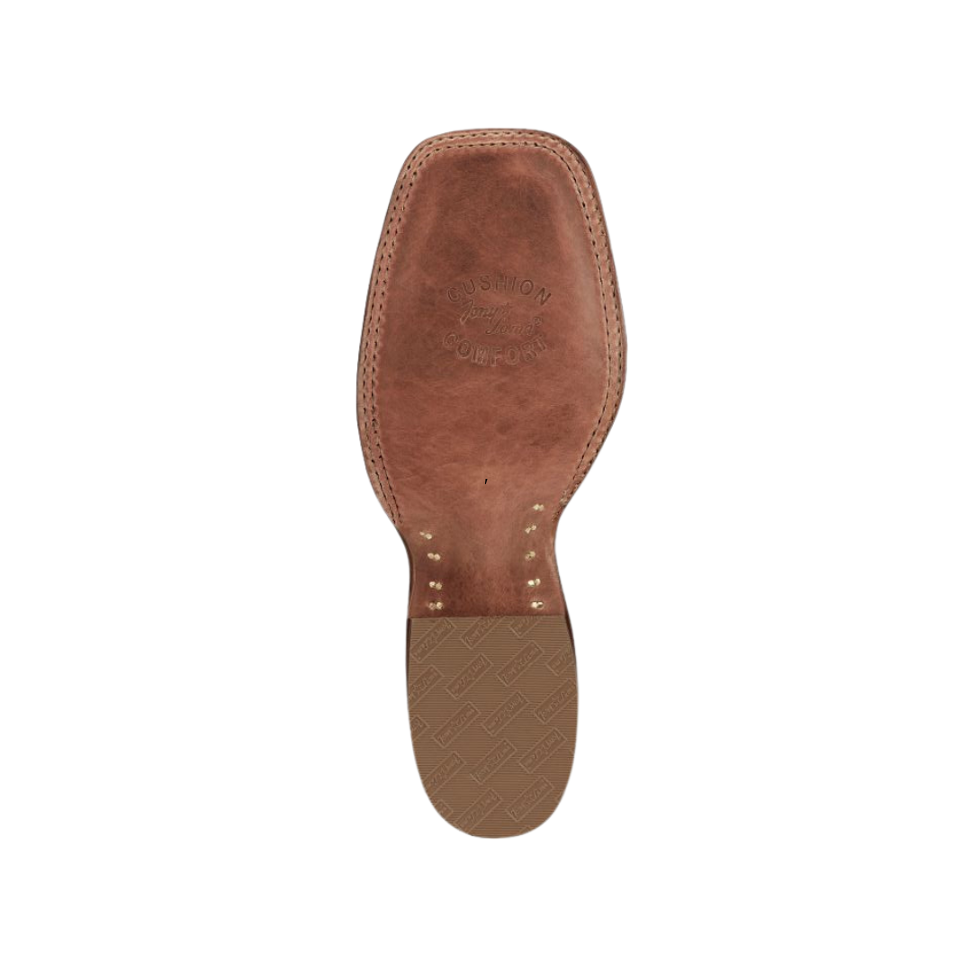 Tony Lama Men's Sienna Exotic Full Quill Brown Boots