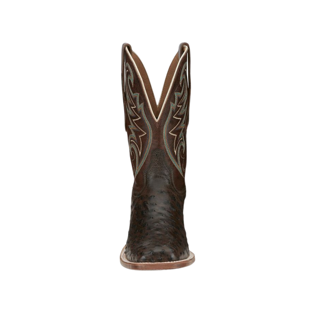 Tony Lama Men's Sienna Exotic Full Quill Brown Boots