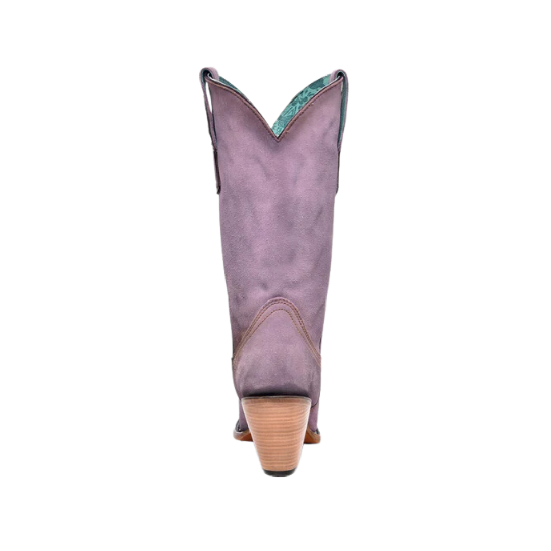Corral Women's Lilac Embroidery Snip Toe Boots