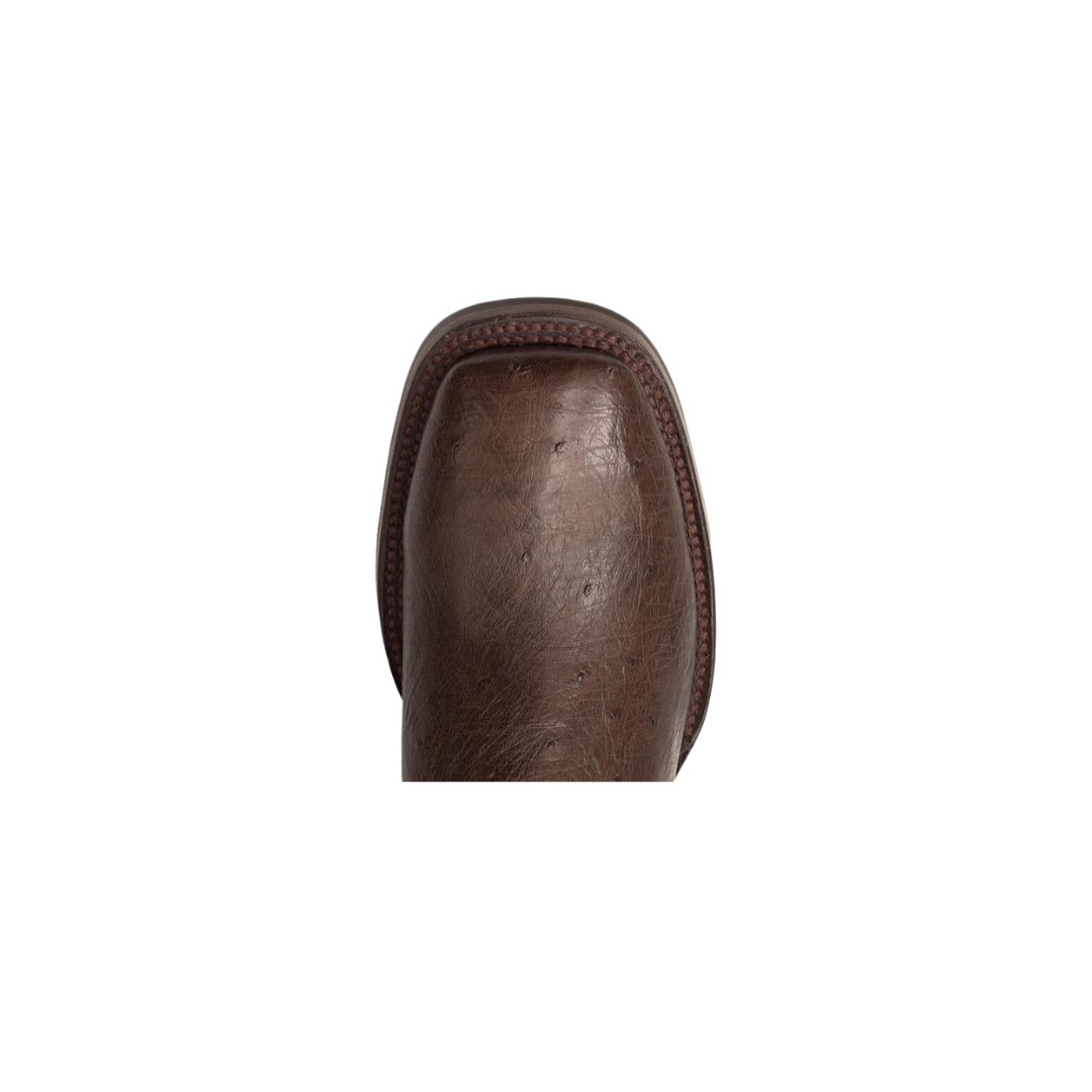 Pecos Bill Women's Smooth Ostrich Brown Boots