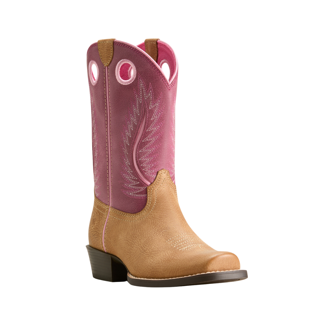 Ariat Toddler Futurity Fort Worth Cottage Rosebud Boots