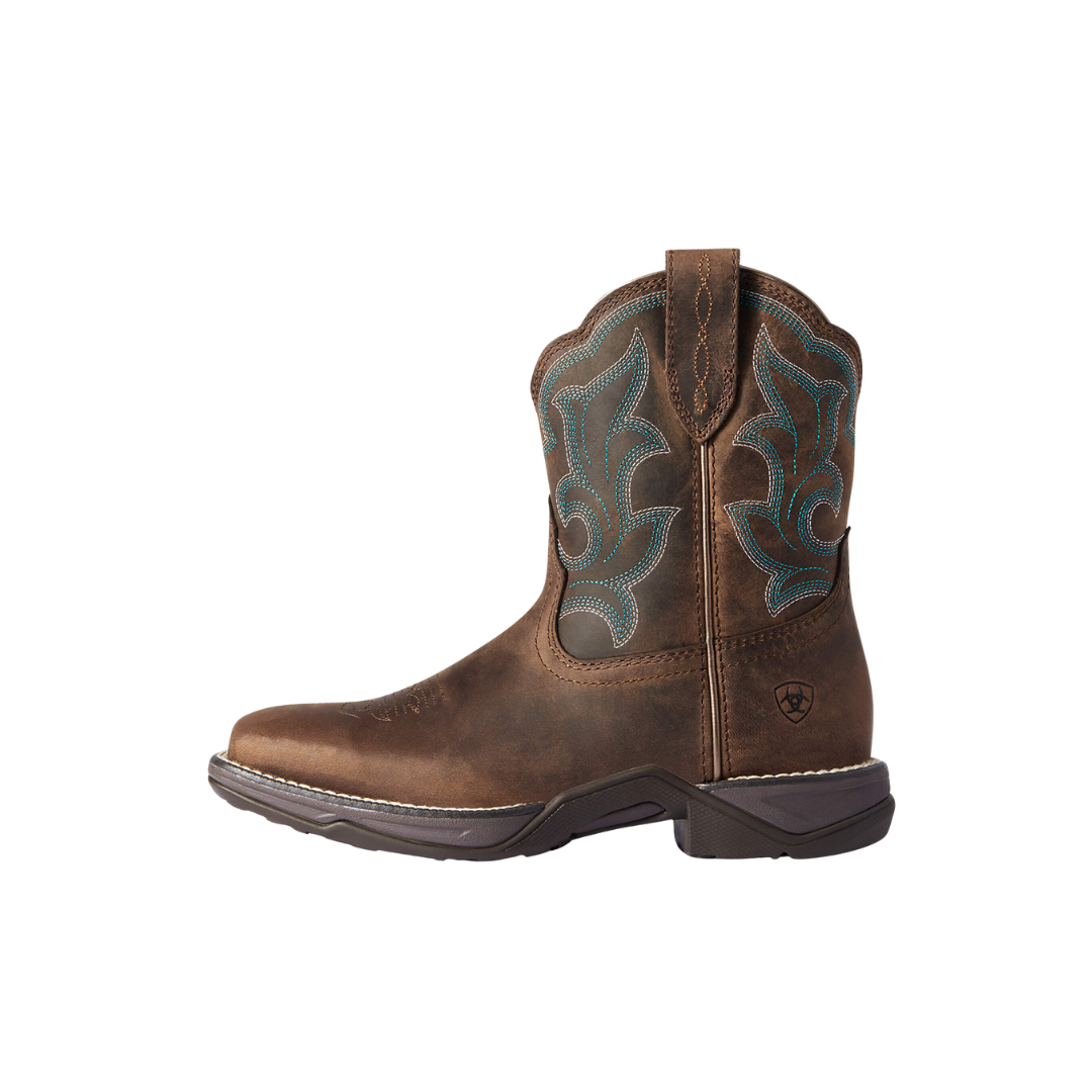 Ariat Women's Anthem Shortie II Distressed Brown Boots