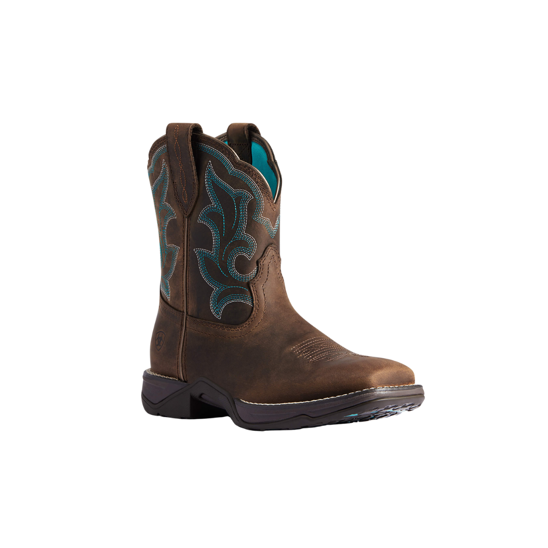 Ariat Women's Anthem Shortie II Distressed Brown Boots