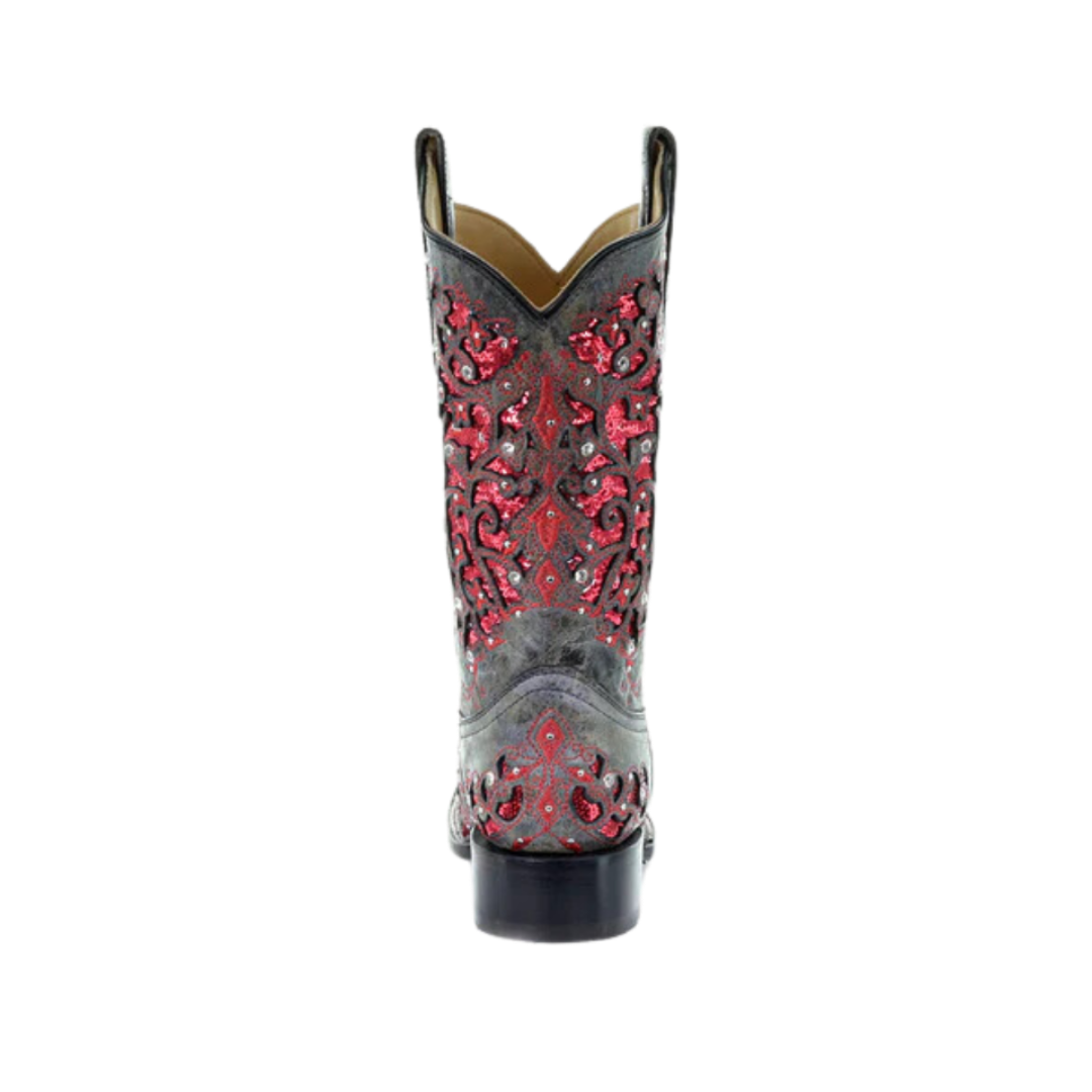 Corral Women's Glitter Inlay Red Boots