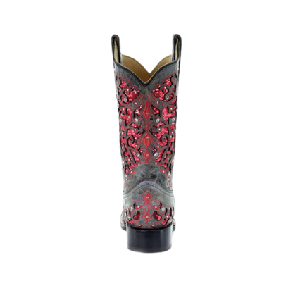 Corral Women's Glitter Inlay Red Boots
