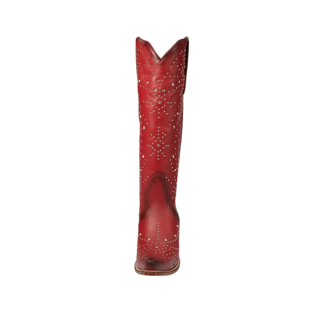 Corral Women's Crystals & Studs Sequence Red Boots
