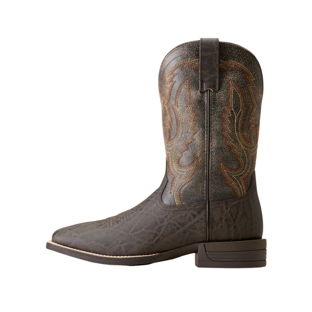 Ariat Men's Steadfast Chocolate Elephant Brown Boots