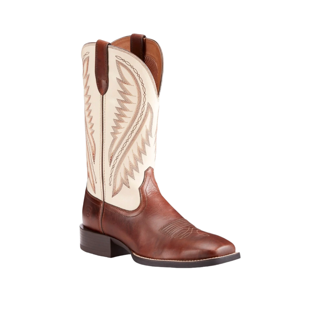 Ariat Men's Square Toe Western Brown Boots
