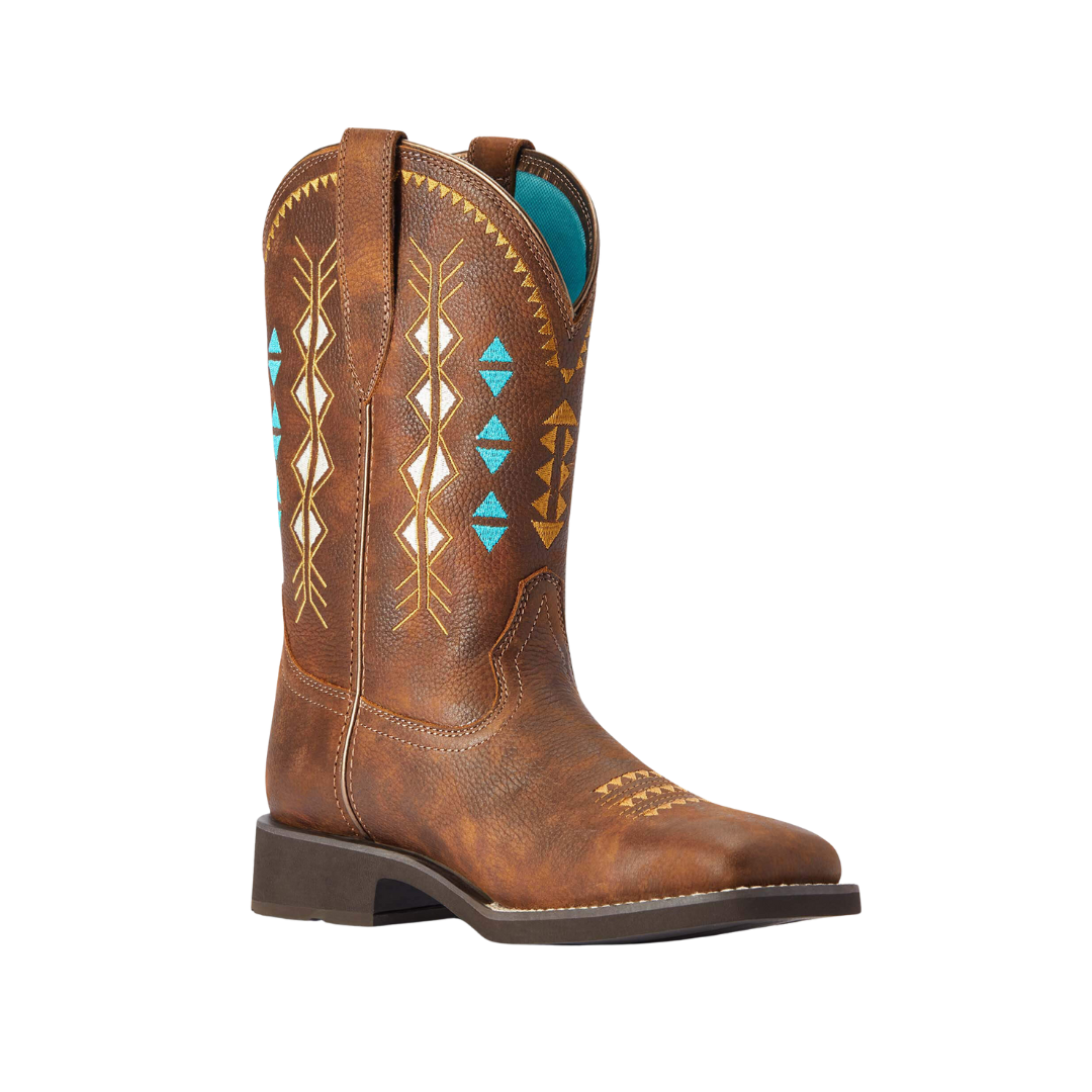 Ariat Women's Delilah Deco Copper Kettle Brown Boots