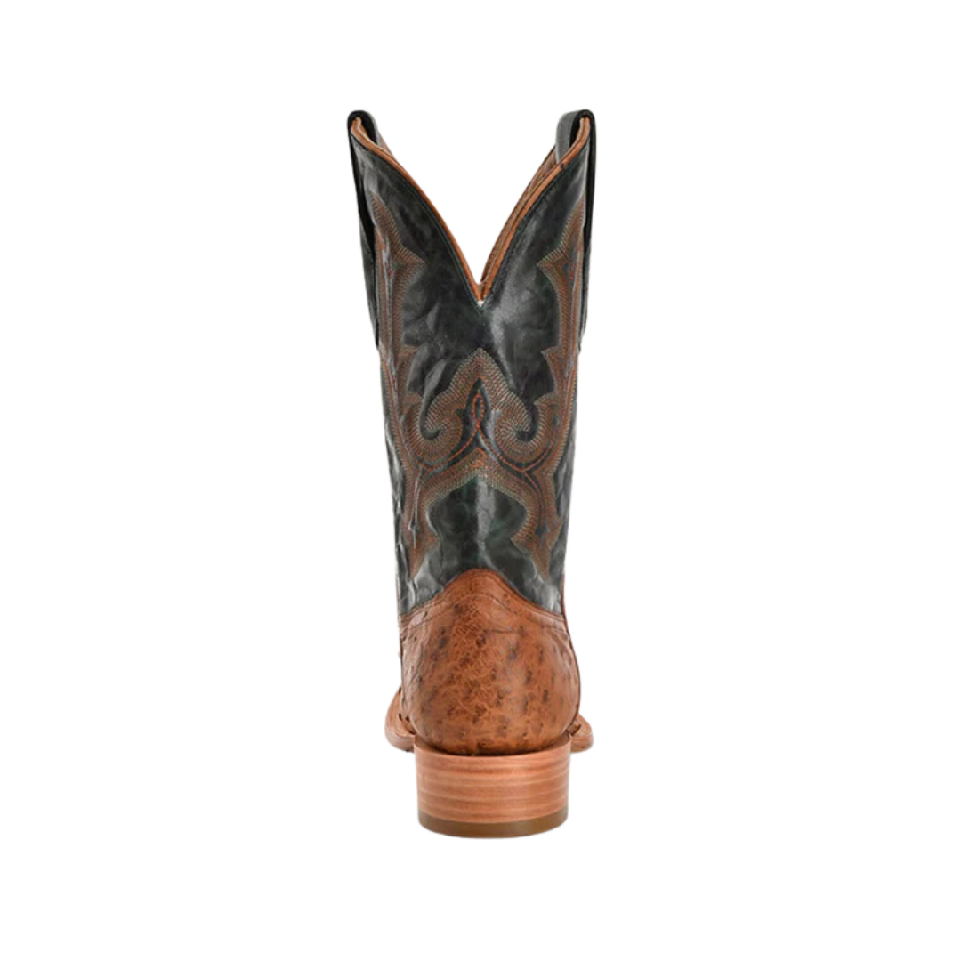 Corral Men's Embroidery Ostrich Tan Olive Boots