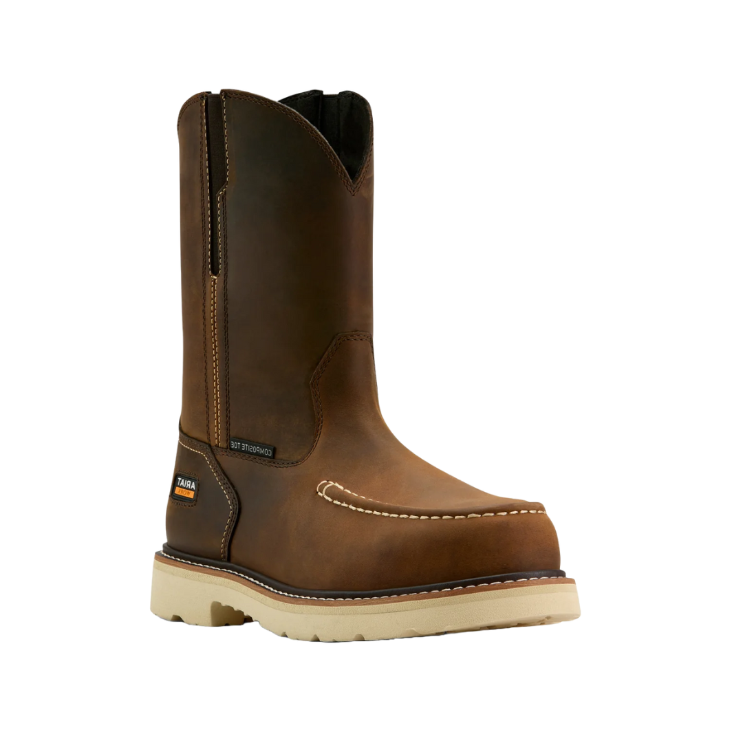 Ariat Men's Rebar Lift Distressed Work Brown Boots
