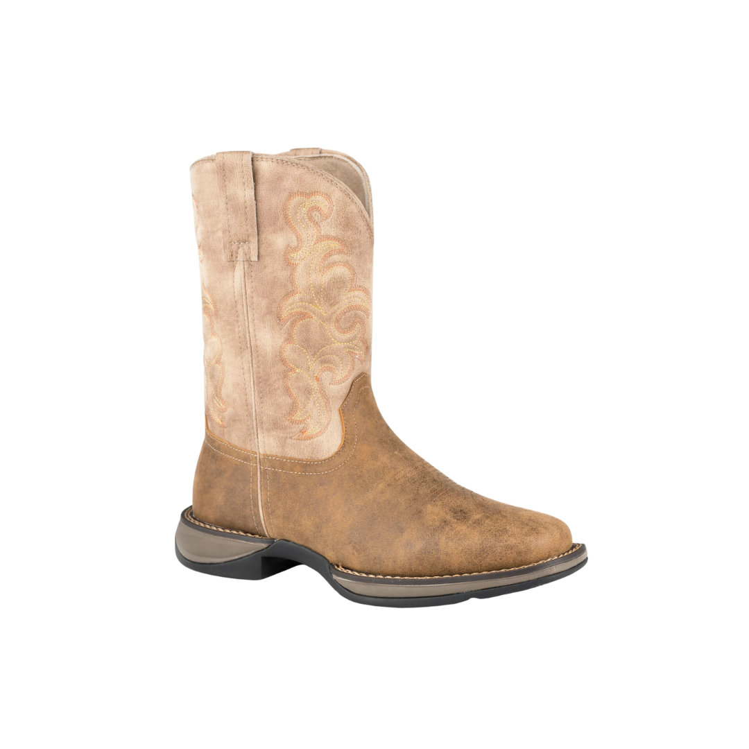 Roper Footwear Men's Vamp With Beige Shaft Tan Boots
