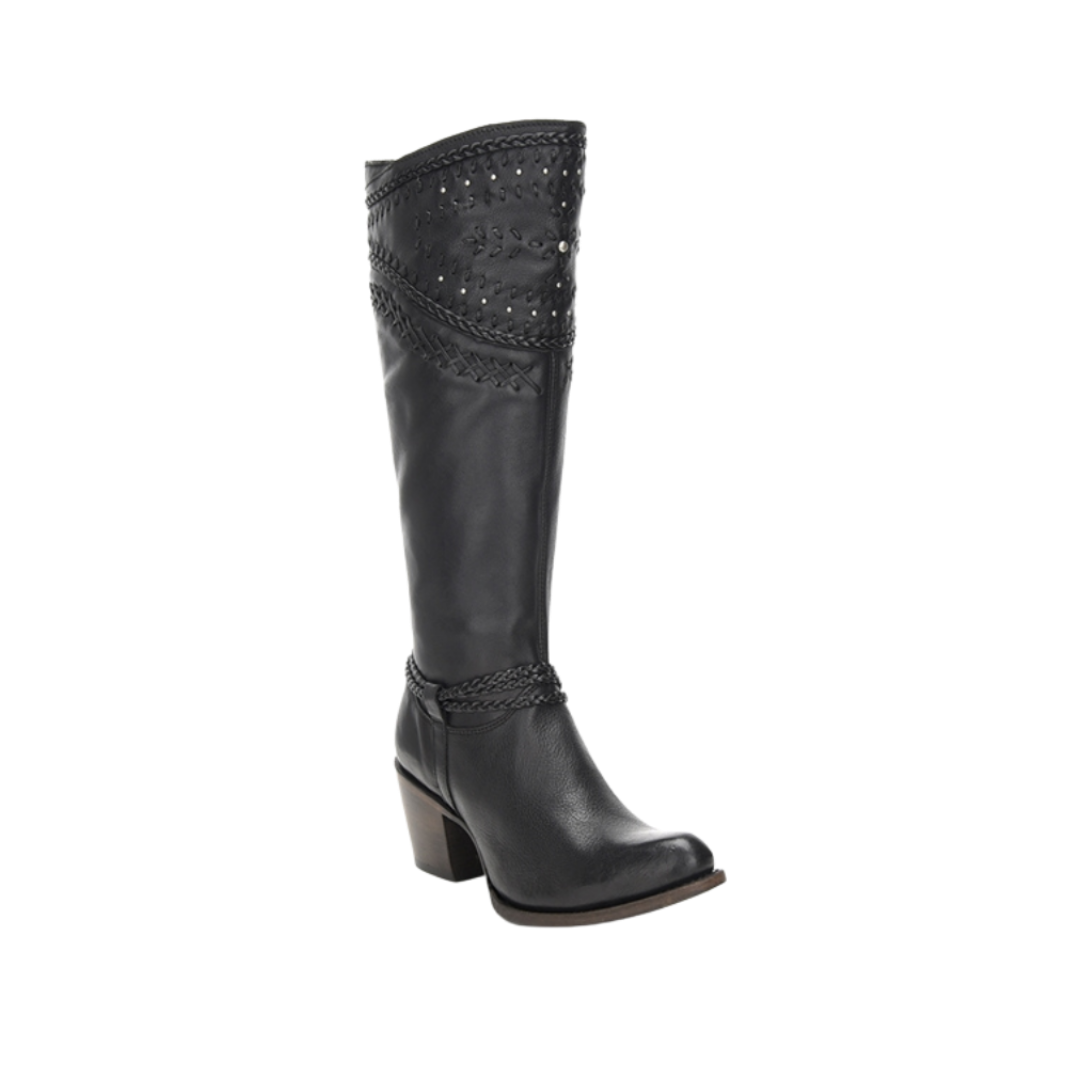 Cuadra Women's Volturno Fashion Tall Full Black Boots