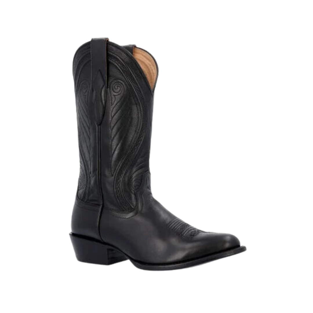 Rocky Boot Men's Durango Santa Fe Western Jet Black Boot