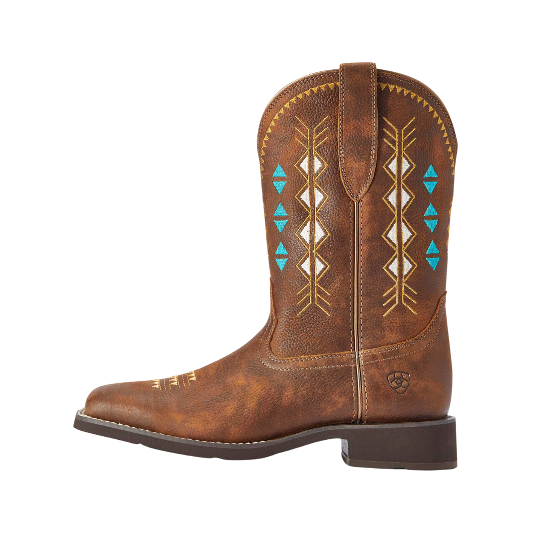 Ariat Women's Delilah Deco Copper Kettle Brown Boots