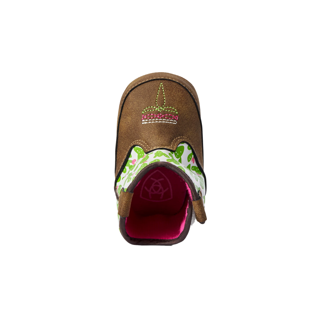 Ariat Infants Girl's Lil Stomper Cactus Brown Boots