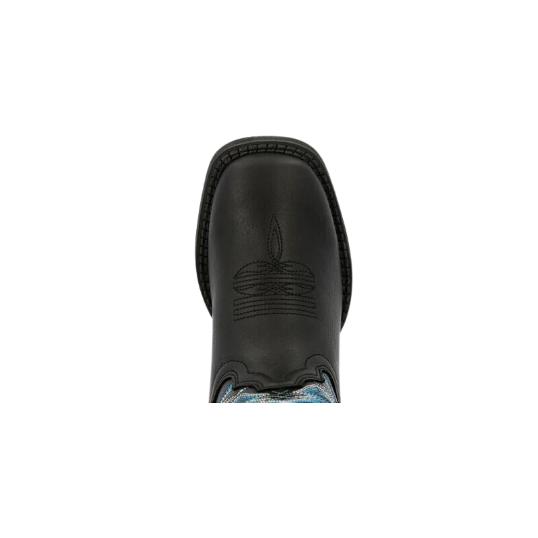 Rocky Lil' Rebel Pro Durango Boy's Black Onyx Western Boot