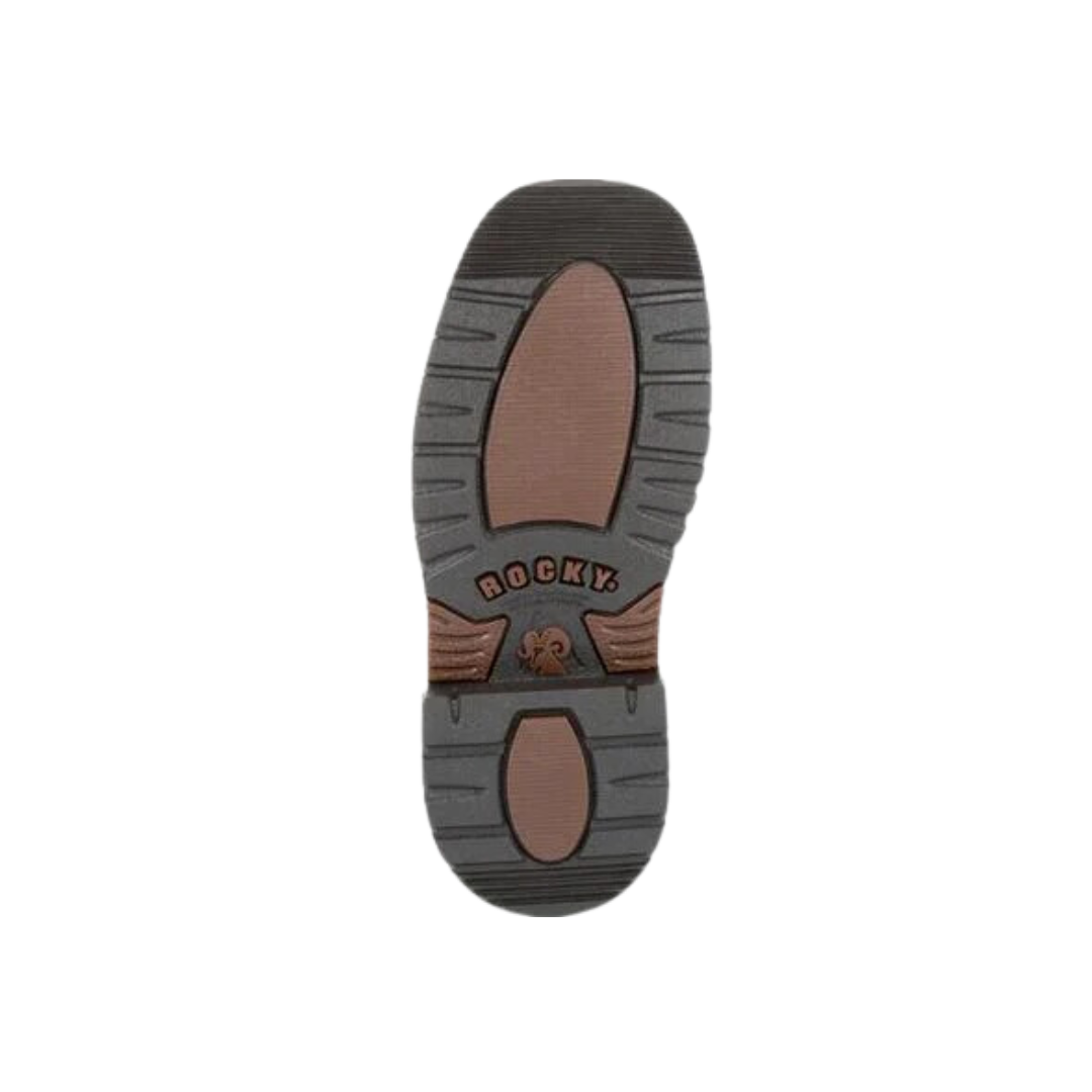 Rocky Boot Youth Boy's Ride Flx Waterproof Brown Boots