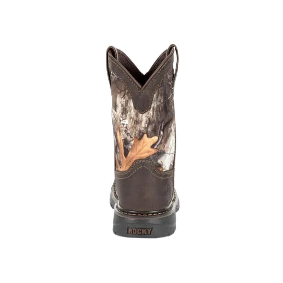 Rocky Boot Youth Boy's Ride Flx Waterproof Brown Boots