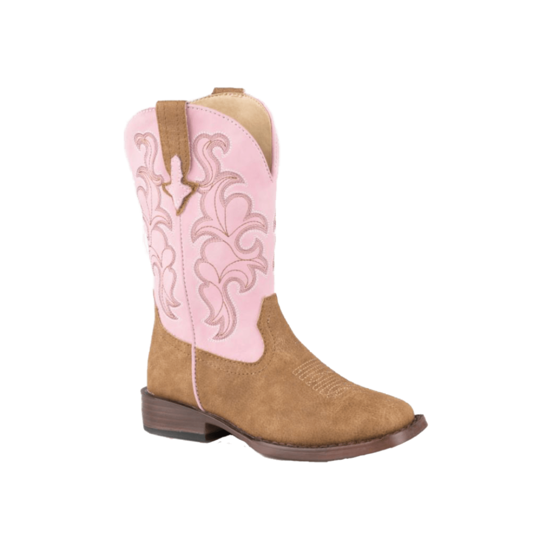 Roper Footwear Youth Girl's Cowboy Pink Boots