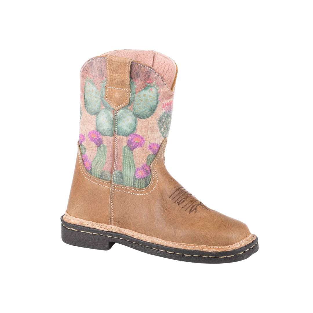Roper Footwear Toddler Girl's Westerns Brown Boots