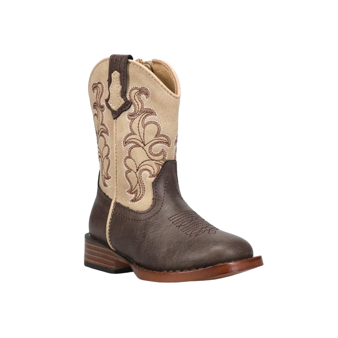 Roper Footwear Toddler Boy's Blaze Brown Boots