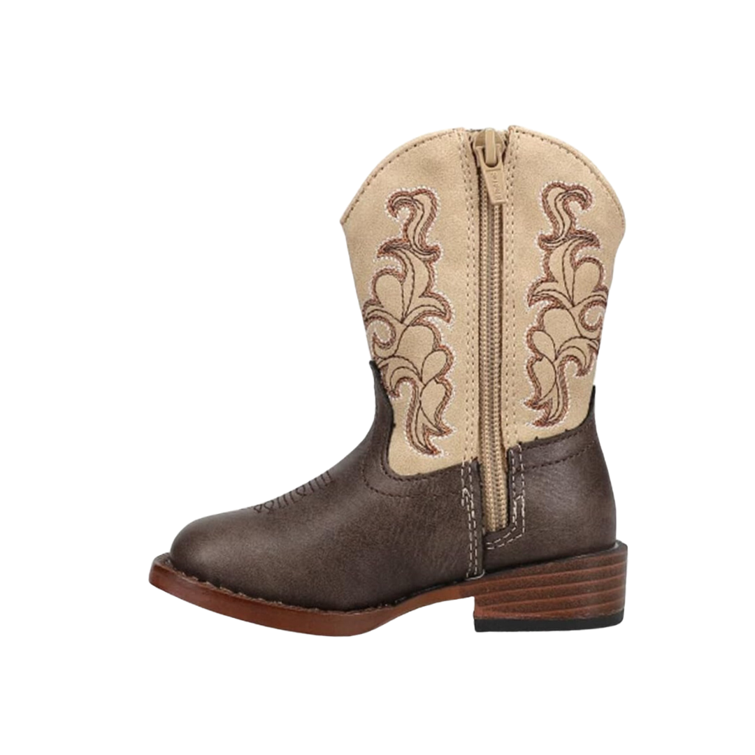 Roper Footwear Toddler Boy's Blaze Brown Boots