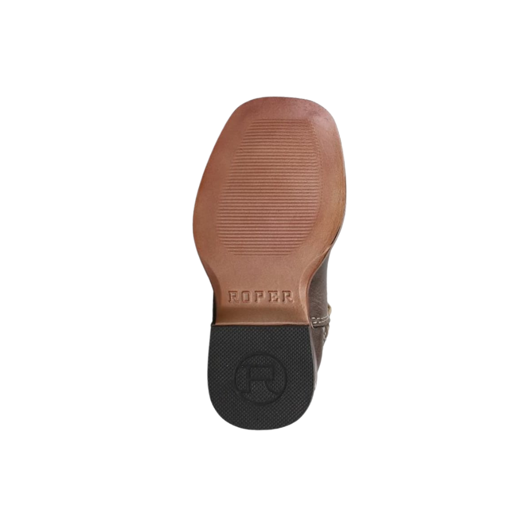 Roper Footwear Toddler Boy's Blaze Brown Boots