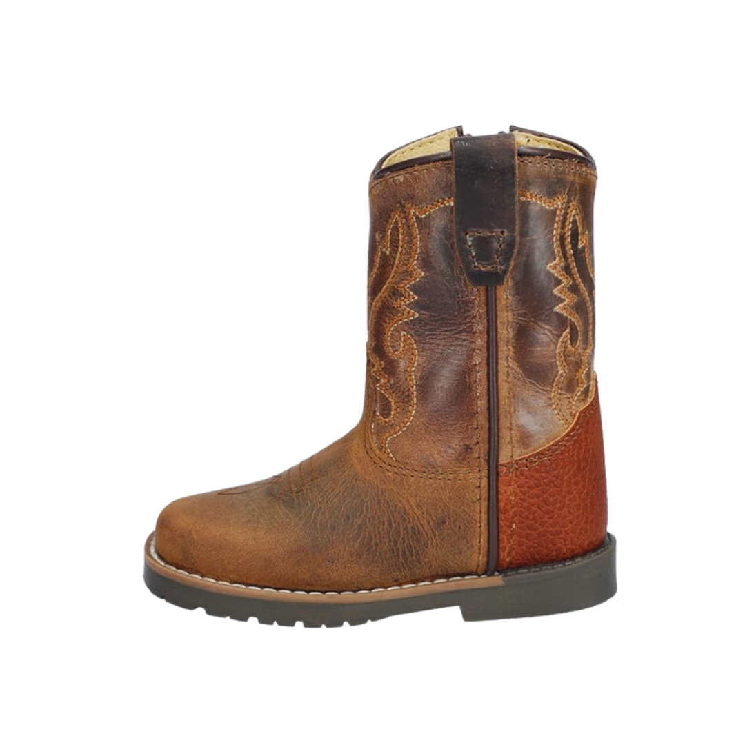 Smoky Mountain Toddler Unisex Autry Western Brown Boots
