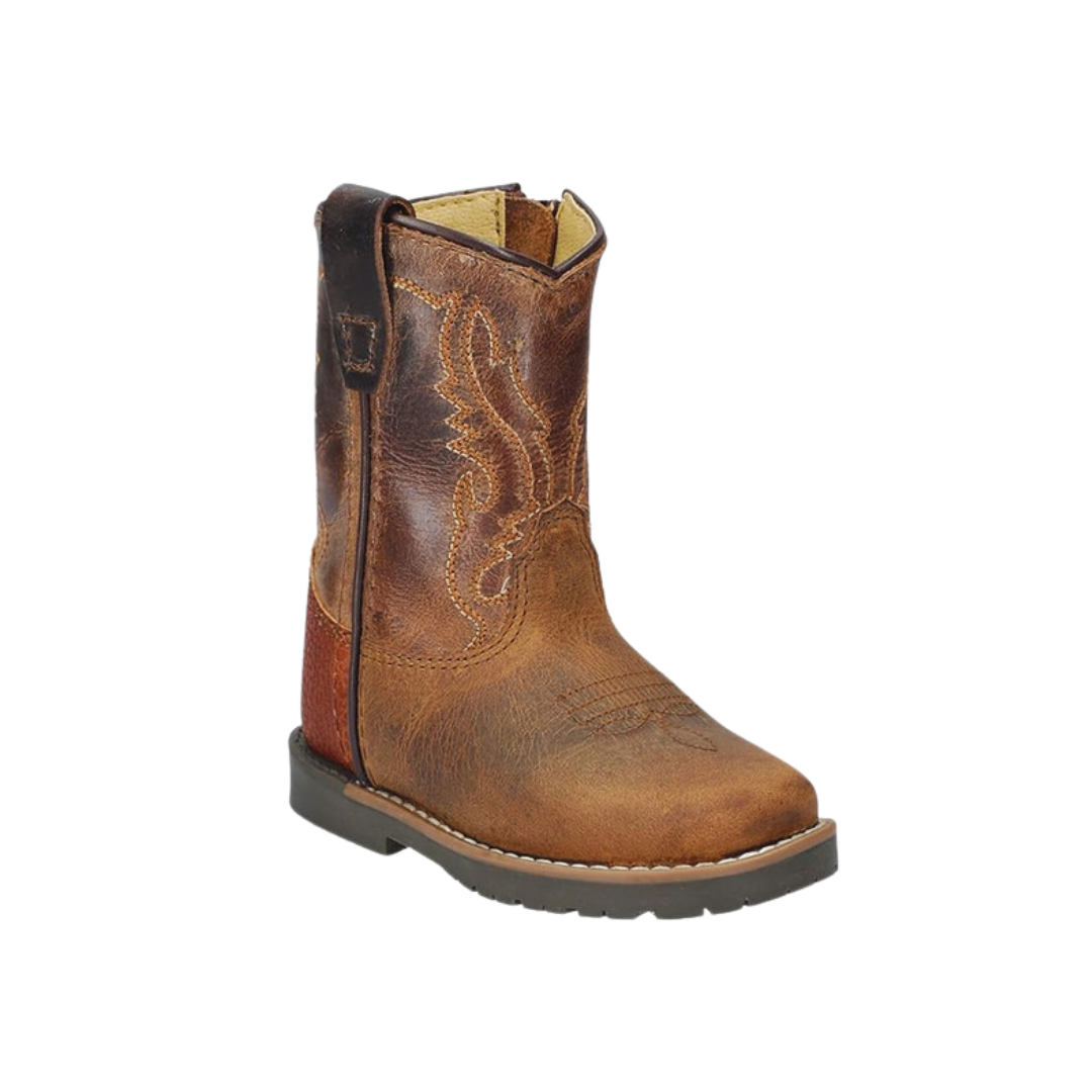 Smoky Mountain Toddler Unisex Autry Western Brown Boots