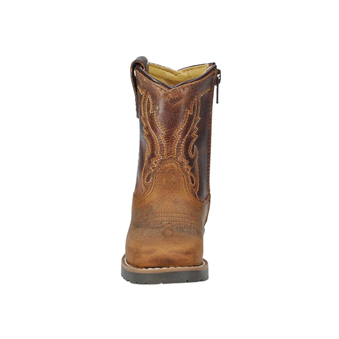 Smoky Mountain Toddler Unisex Autry Western Brown Boots
