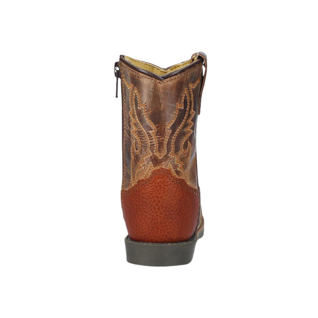 Smoky Mountain Toddler Unisex Autry Western Brown Boots