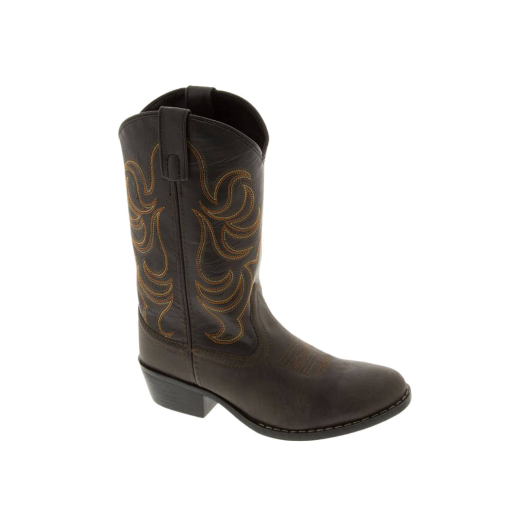 Smoky Mountain Youth Boy's Monterey Brown Boots