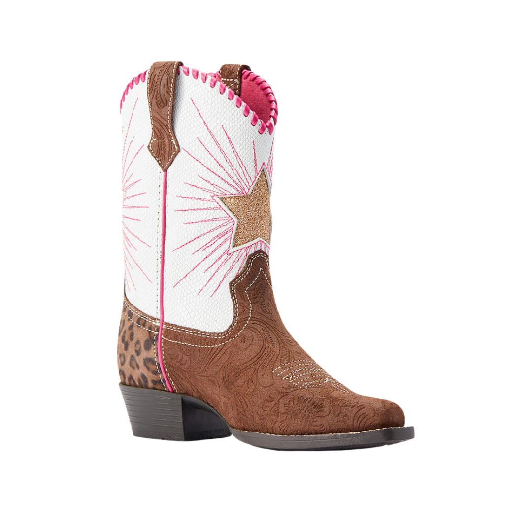 Ariat Youth Girl's Heritage Star Western Brown Boots