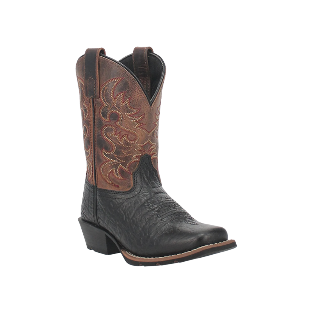 Dan Post Toddler Boy's Little River Leather Brown Boots