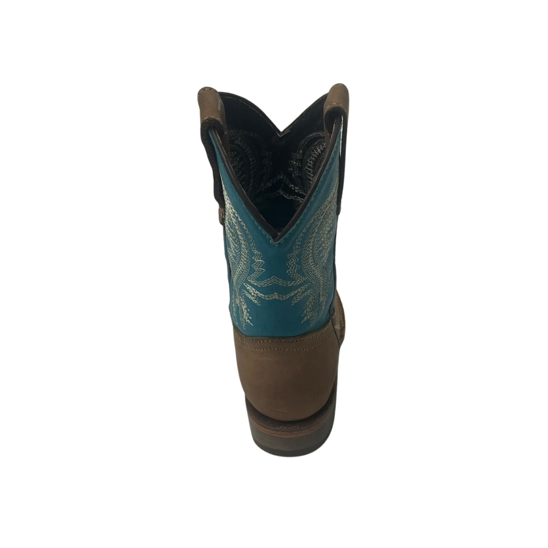 Pecos Bill Toddler Boy's Rodeo Turquoise Boots