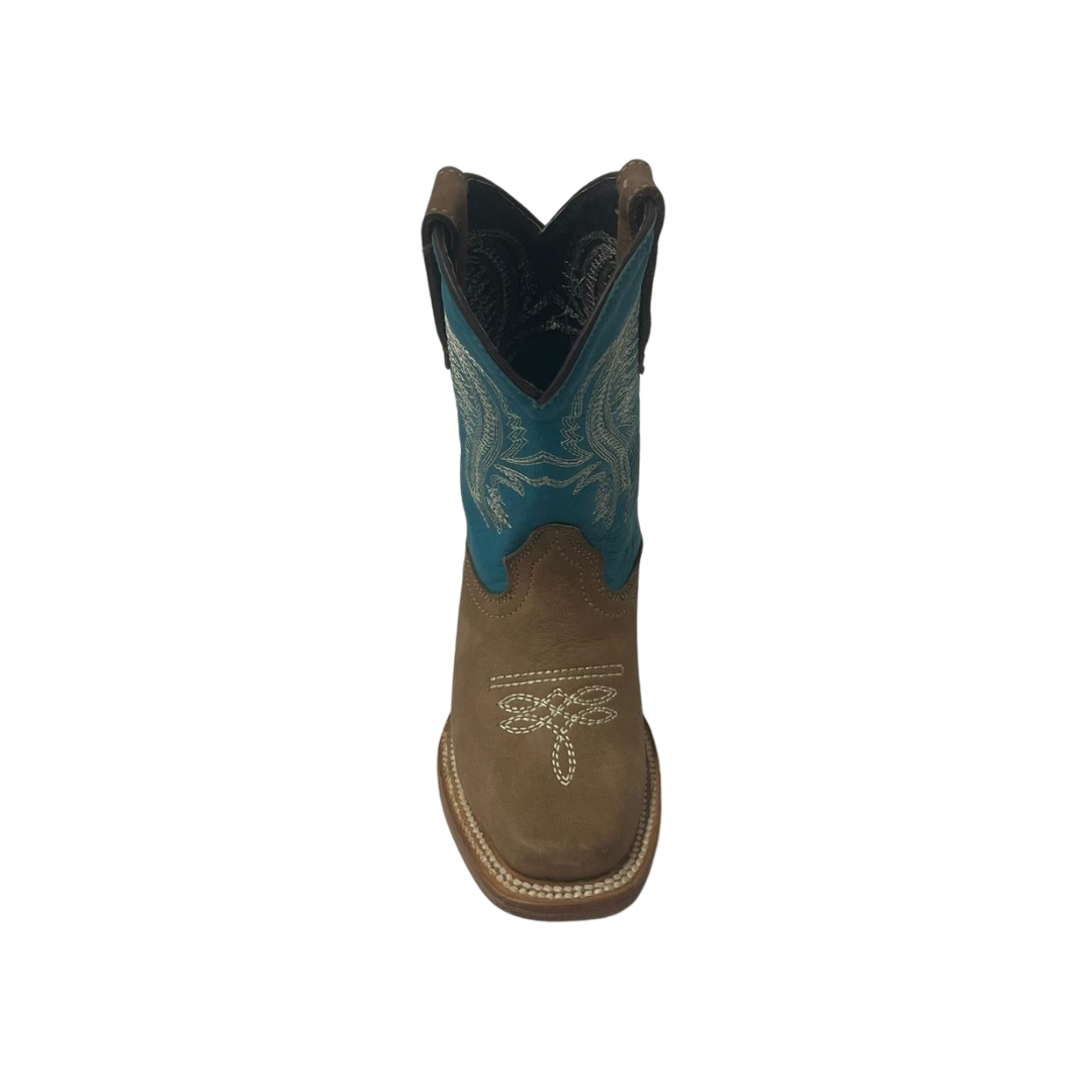 Pecos Bill Toddler Boy's Rodeo Turquoise Boots